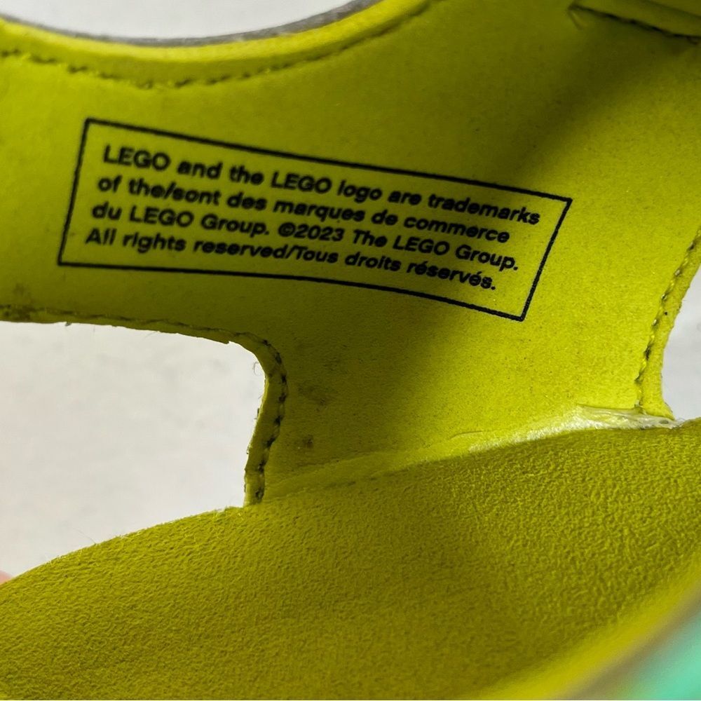 Adidas X Lego Terrex Captain Toey Core Green Glow Sandals Kids 6 Hiking Water - Picture 12 of 14